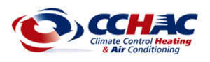 climate control heating & air conditioning logo